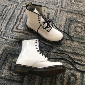 Brand New White Doc Martens